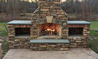 Outdoor Fireplaces I Stone Solutions