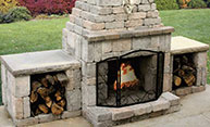 Outdoor Fireplaces I Stone Solutions