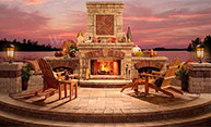 Outdoor Fireplaces I Stone Solutions